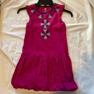 Tea collection, magenta dress
